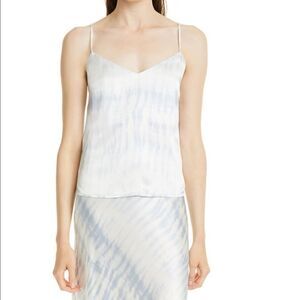 RAILS‎ Paola Camisole Tank Top, Blue/White, Tie Dyed, Size Large,  NWT